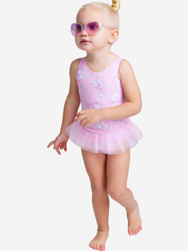 Купальник слитный для девочек PlayToday