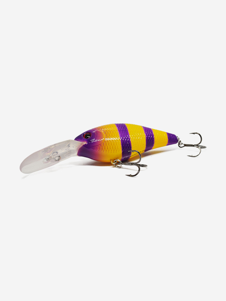 Воблер Mottomo Deep Wrestler 70F 17,5g Yellow Violet