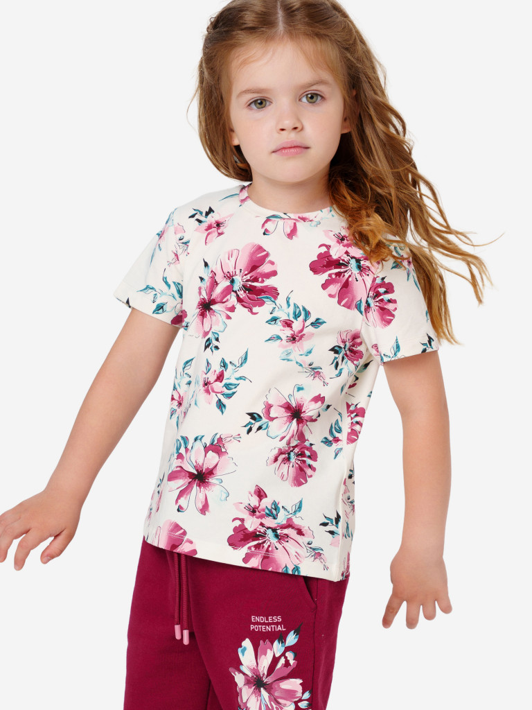 Футболка для девочки PlayToday