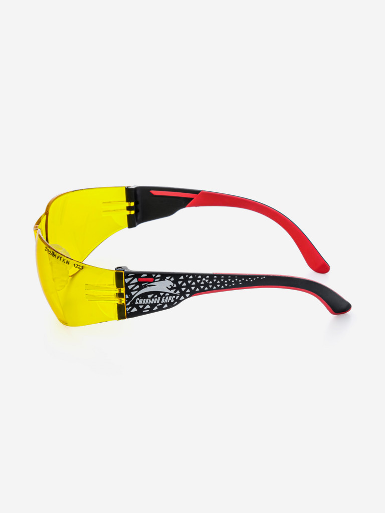 Очки защитные РОСОМЗ О68 Стальной Барс SG стрелковые, желтые