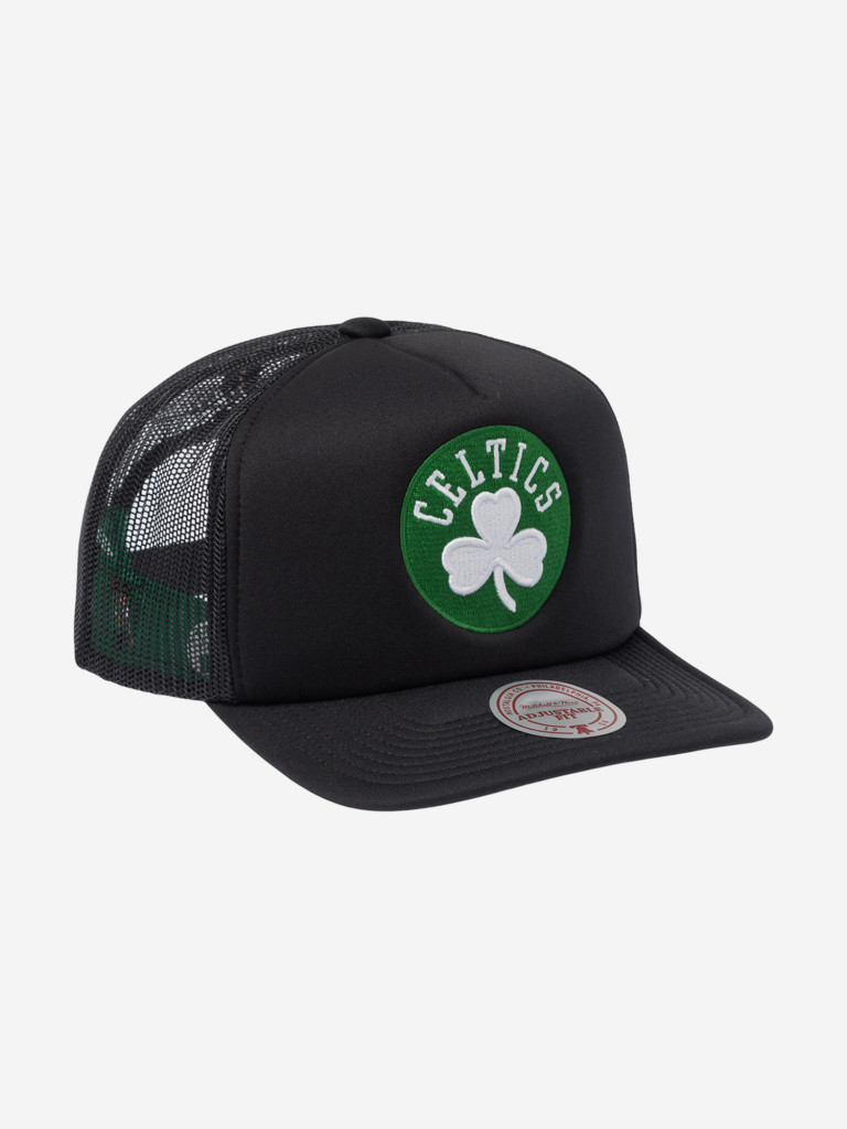 Бейсболка с сеточкой MITCHELL NESS HT11408-BCEBLCK Boston Celtics NBA (черный)