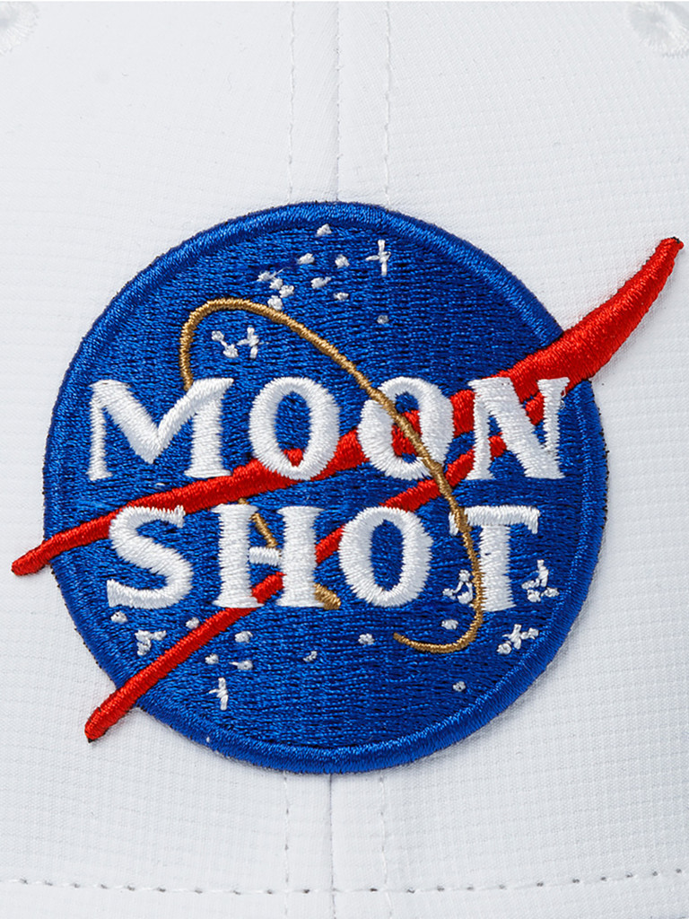 Бейсболка с прямым козырьком AMERICAN NEEDLE 19H004A-MOONS Moon Shot Covert (белый)