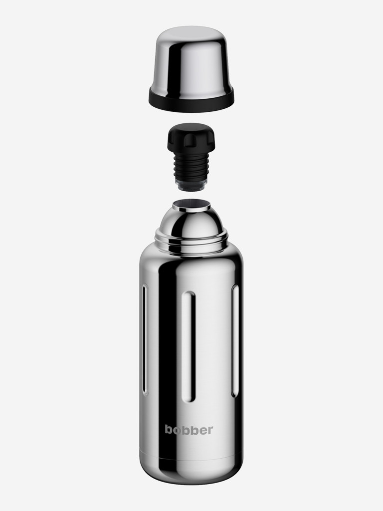 Термос вакуумный для напитков BOBBER Flask 770 мл, тепло до 36 часов, зеркальный