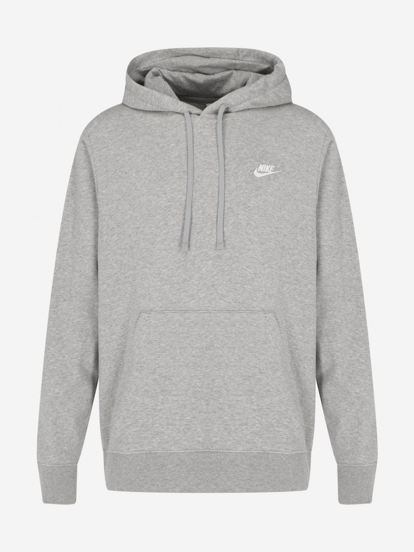 Худи мужская Nike Club Hoodie 30124420299 Серый, размер 54, 56,44, 46,52, 54,46, 48,50, 52, фото 9