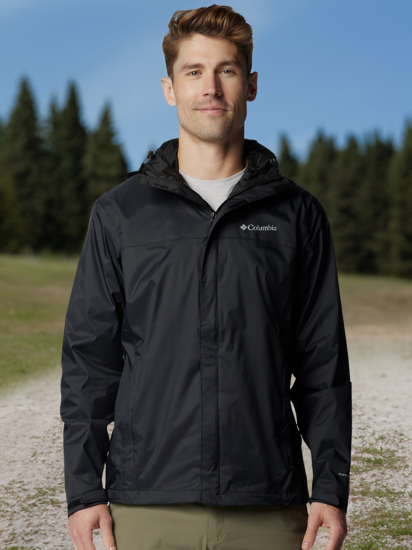 Куртка мембранная мужская Columbia Watertight II Jacket Черный 6649₽