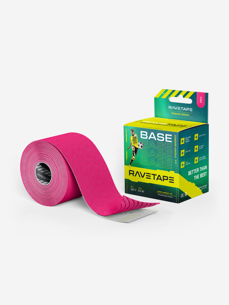 Кинезиотейп RaveTape BASE 5×5