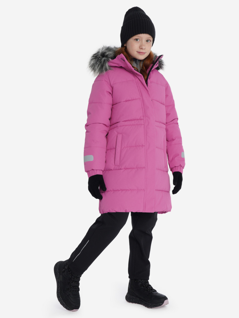 Пальто утепленное для девочек Northland
