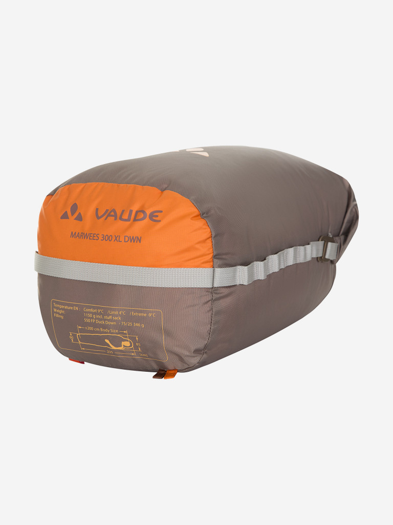 Спальный мешок VauDe Marwees 300 XL DWN +4 левосторонний