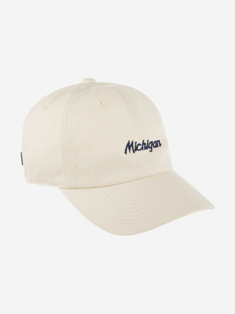 Бейсболка HOOD 136-CTW056-MI007-BN Michigan Microscript Dad (белый)