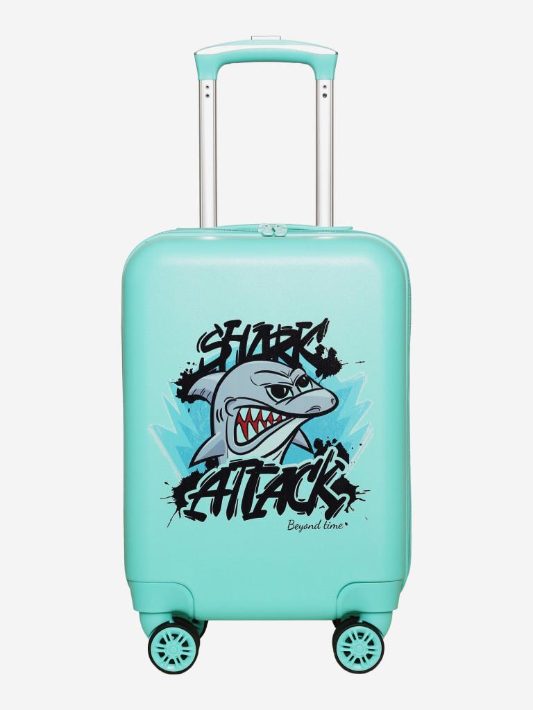 Чемодан детский BEYOND TIME R138 Акула зеленый