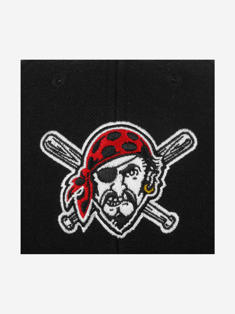 Бейсболка 47 BRAND B-MVP20WBV Pittsburgh Pirates MLB (черный)