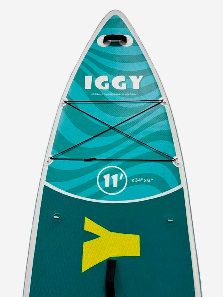 Сапборд надувной Iggy 11х34х6 Green, 335x86x15 см