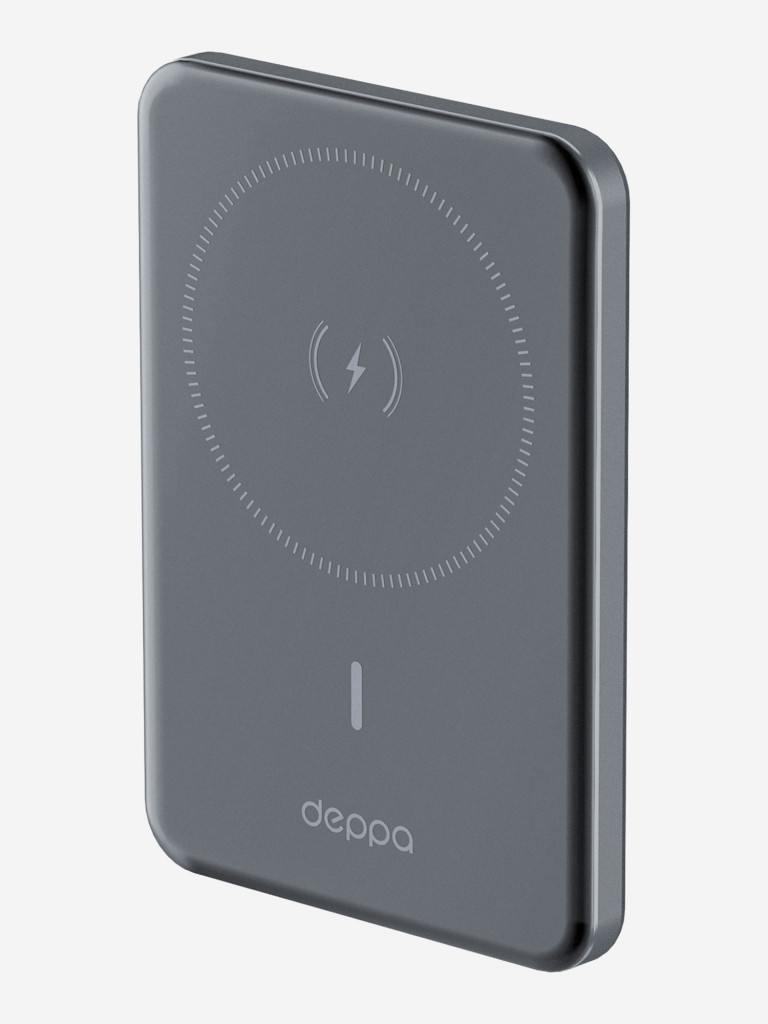 Внешний аккумулятор NRG MageSafe Alum 5000 мА-ч (18Вт-ч), Qi