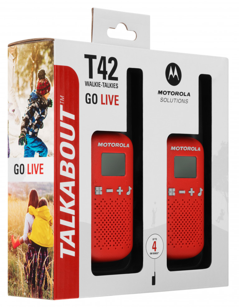 Комплект из двух радиостанций Motorola Talkabout T42