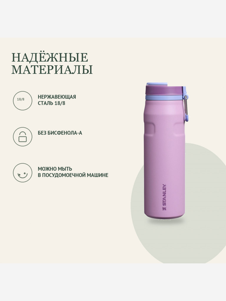 Термокружка STANLEY Aerolight 0,47L (10-13973-0011) сиреневый лаванды, шт