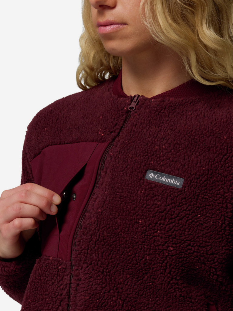 Джемпер флисовый женский Columbia Stellar Path Fleece Bomber Full Zip