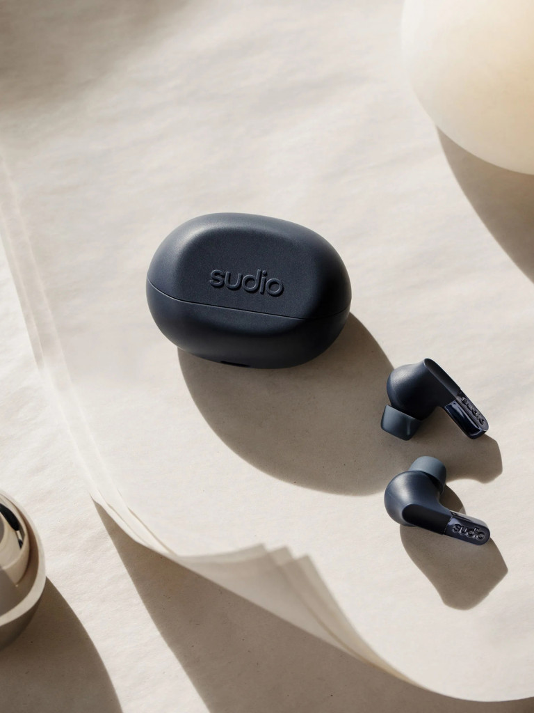 Беспроводные наушники Sudio N3 Pro In-Ear TWS Headphone с активным шумоподавлением, цвет: синий