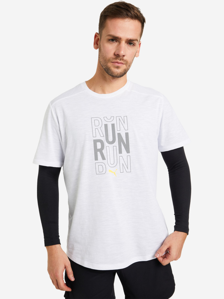 Футболка мужская PUMA Run Logo