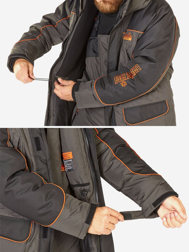 Костюм зимний Norfin ATLANTIS + (куртка+полукомбинезон) для рыбалки и охоты