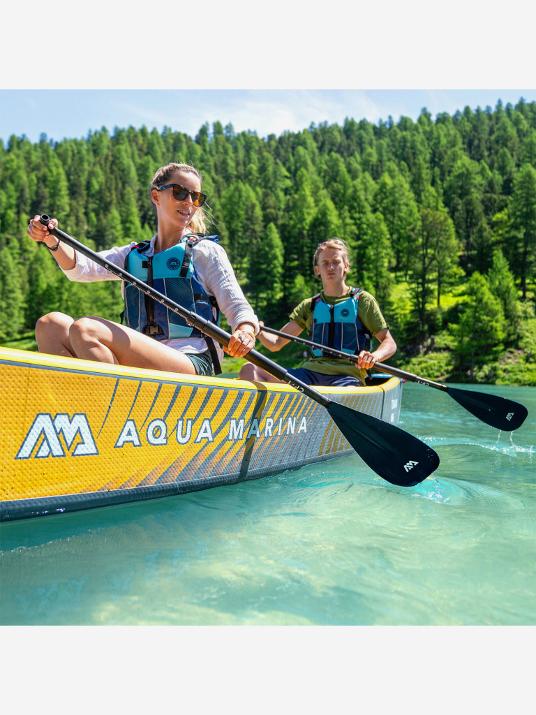 Надувной каяк Aqua Marina TOMAHAWK AIR-C, 478 см, Трехместный каяк