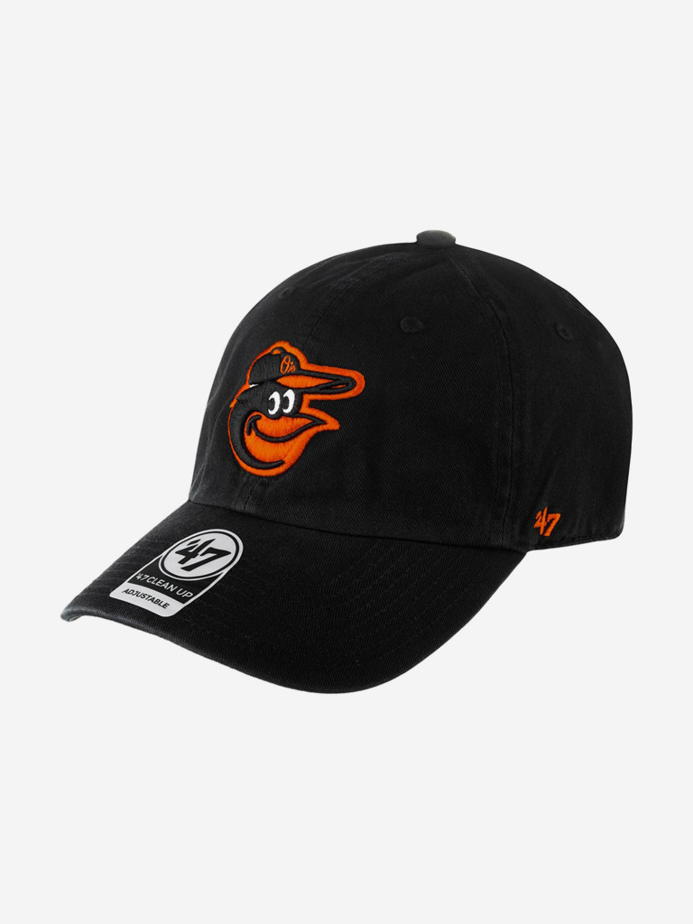Бейсболка 47 BRAND B-RGW03GWS-BKD Baltimore Orioles MLB (черный)