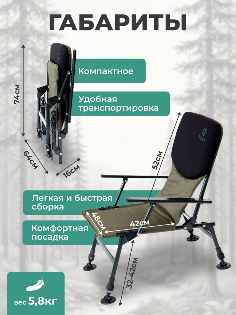 Кресло BTrace Tackle