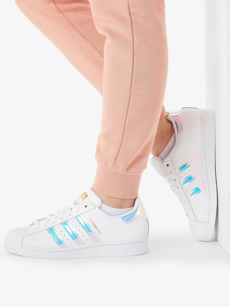 Adidas superstar best sale womens shiny