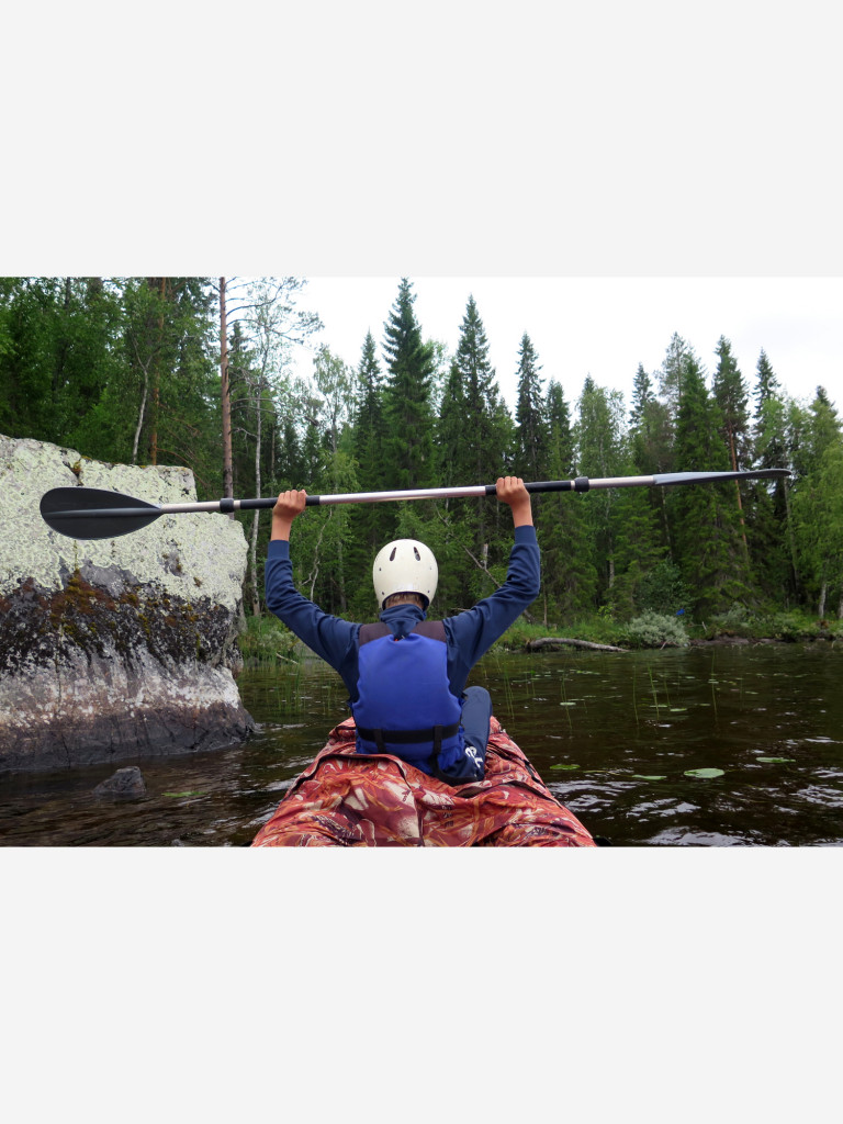 Весло байдарочное КБ Сталкер Стрекоза разборное, 3-секционное
