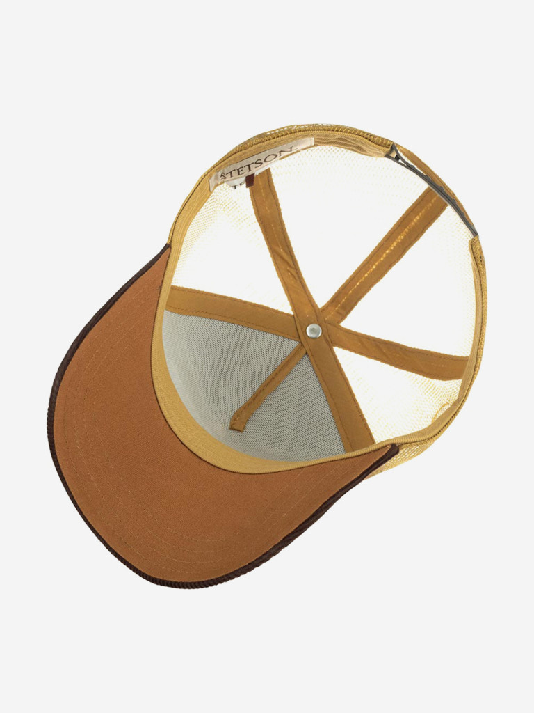 Бейсболка с сеточкой STETSON 7751186 TRUCKER CAP CAMPER (коричневый)