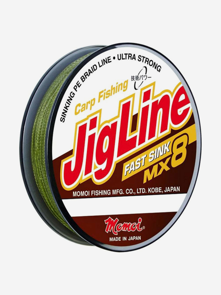 Катушка Okuma Safina Pro 4000 + Шнур Momoi JigLine FAST SINK 0,18мм, 100м, хаки