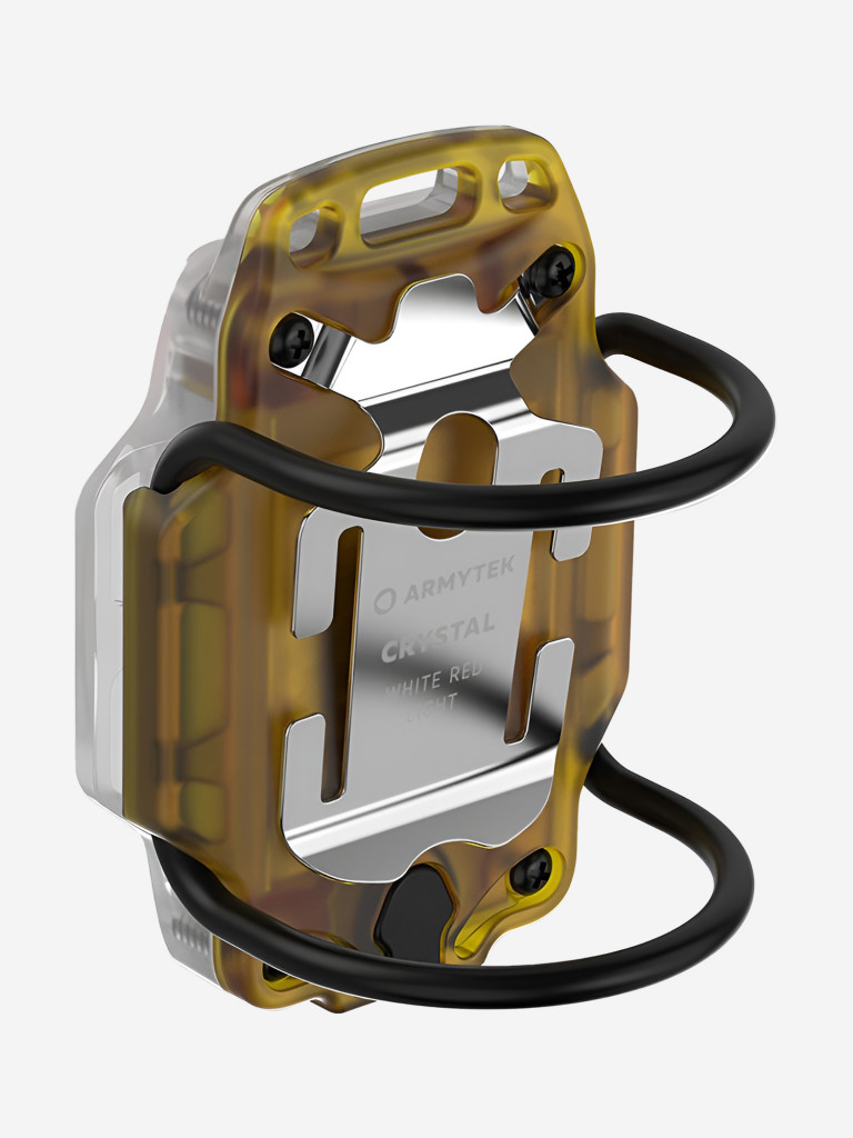 Фонарь ручной тактический Armytek Crystal Yellow, белый и красный свет
