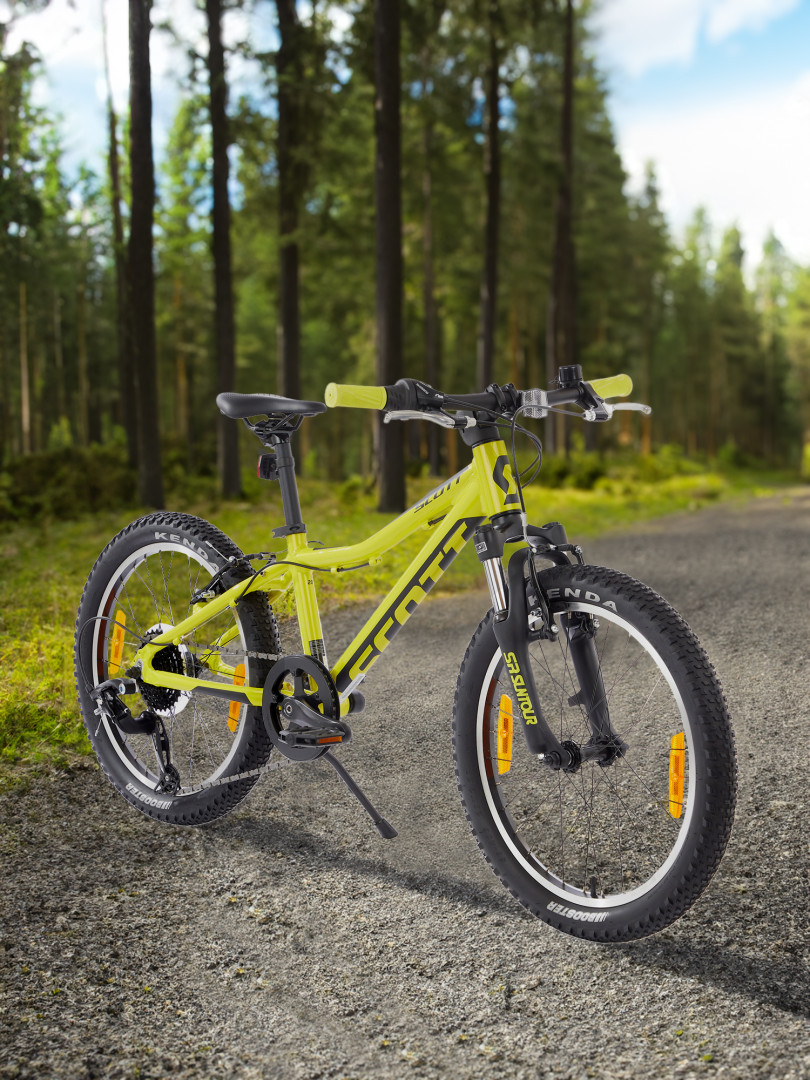 Велосипед для мальчиков Scott Scale 20 2022 Желтый 31999₽