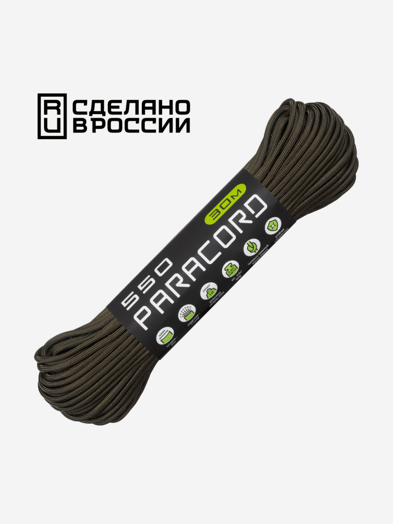 Паракорд 550 CORD nylon 30м RUS (khaki)