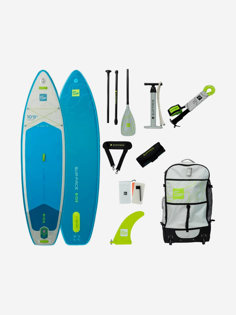 Сапборд SUP face Ride 10.8x34x6 2025, 330x86x15.2 см, 10.3 кг