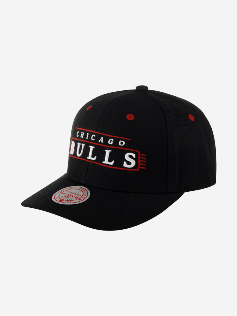 Бейсболка MITCHELL NESS HHSS5351-CBUYYPPPBLCK Chicago Bulls NBA