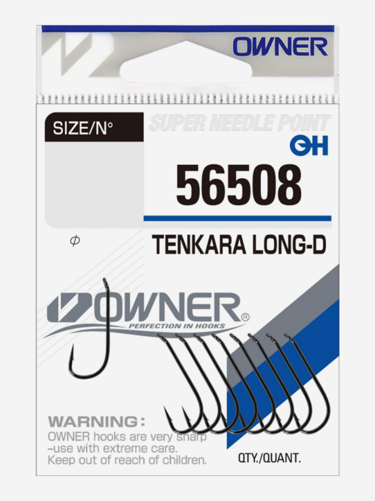 Крючок OWNER Tenkara Long-D №10 10шт