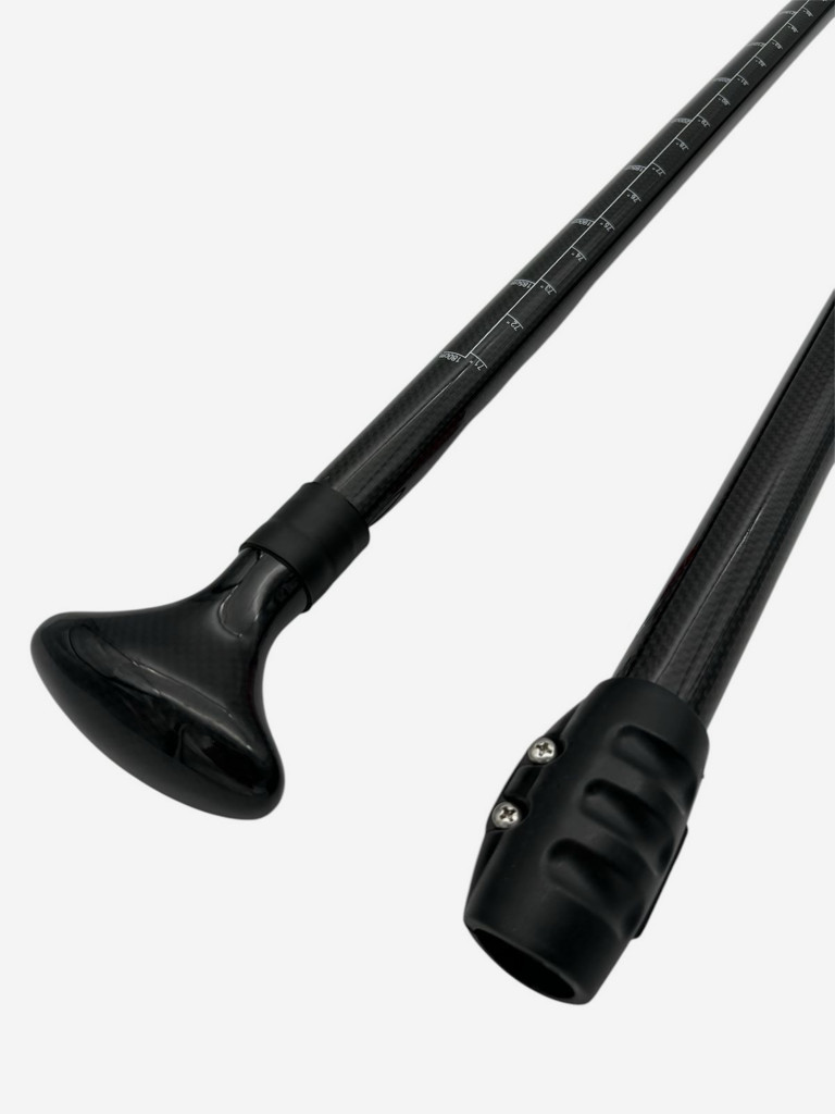 Весло для SUP-доски DAMA, из карбона, цвет Черный, 3-х секционное