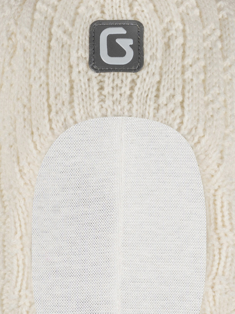 Шапка-шлем для девочки GUSTI GW25AC1229G-MILK