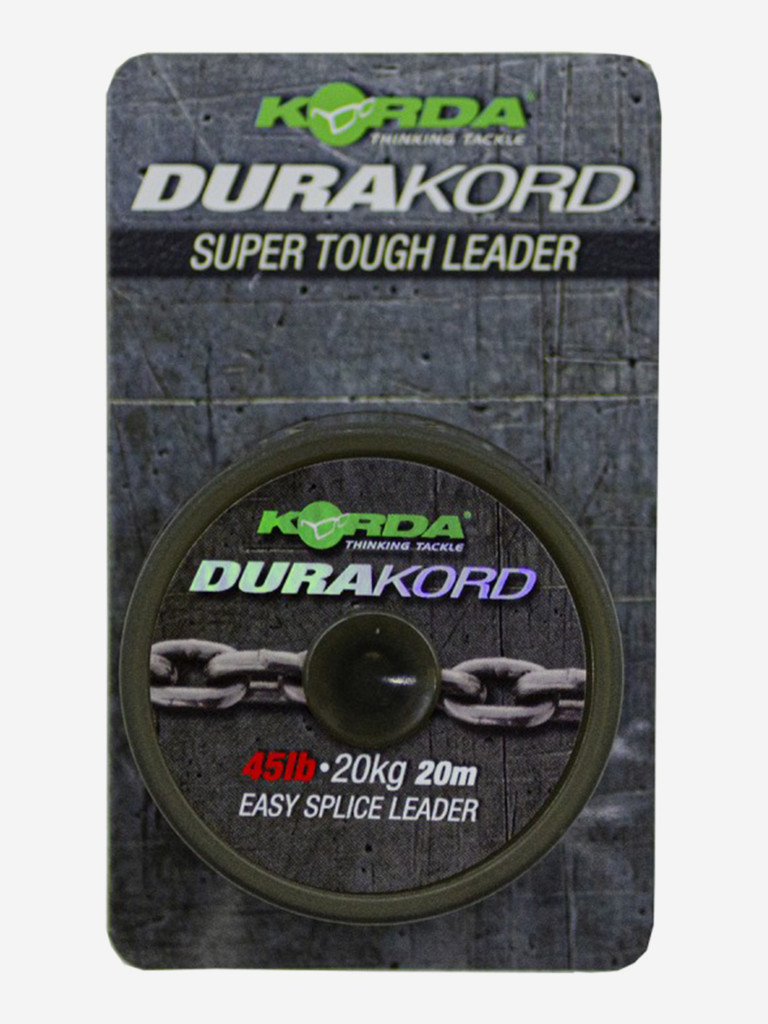 Шок-лидер KORDA Dura Kord Dyneema Spliceable Leader 45lb 20м