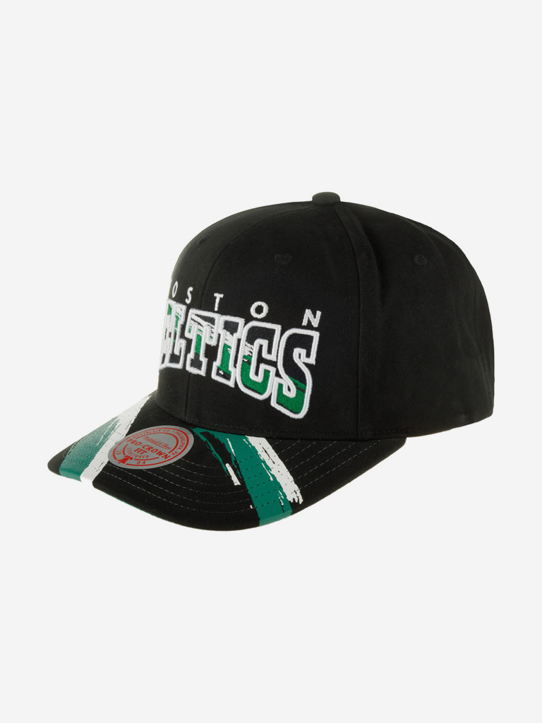 Бейсболка MITCHELL NESS HHSS5989-BCEYYPPPBLCK Boston Celtics NBA (черный)