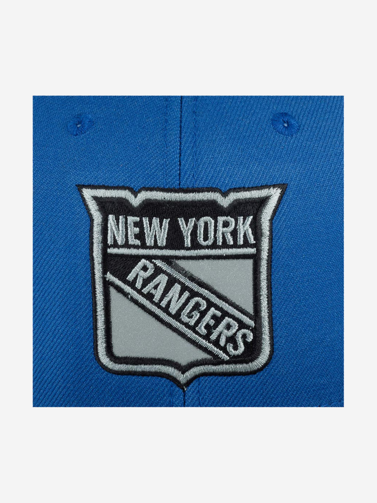 Бейсболка с прямым козырьком AMERICAN NEEDLE 43682A-NYR New York Rangers Chromel NHL (синий)