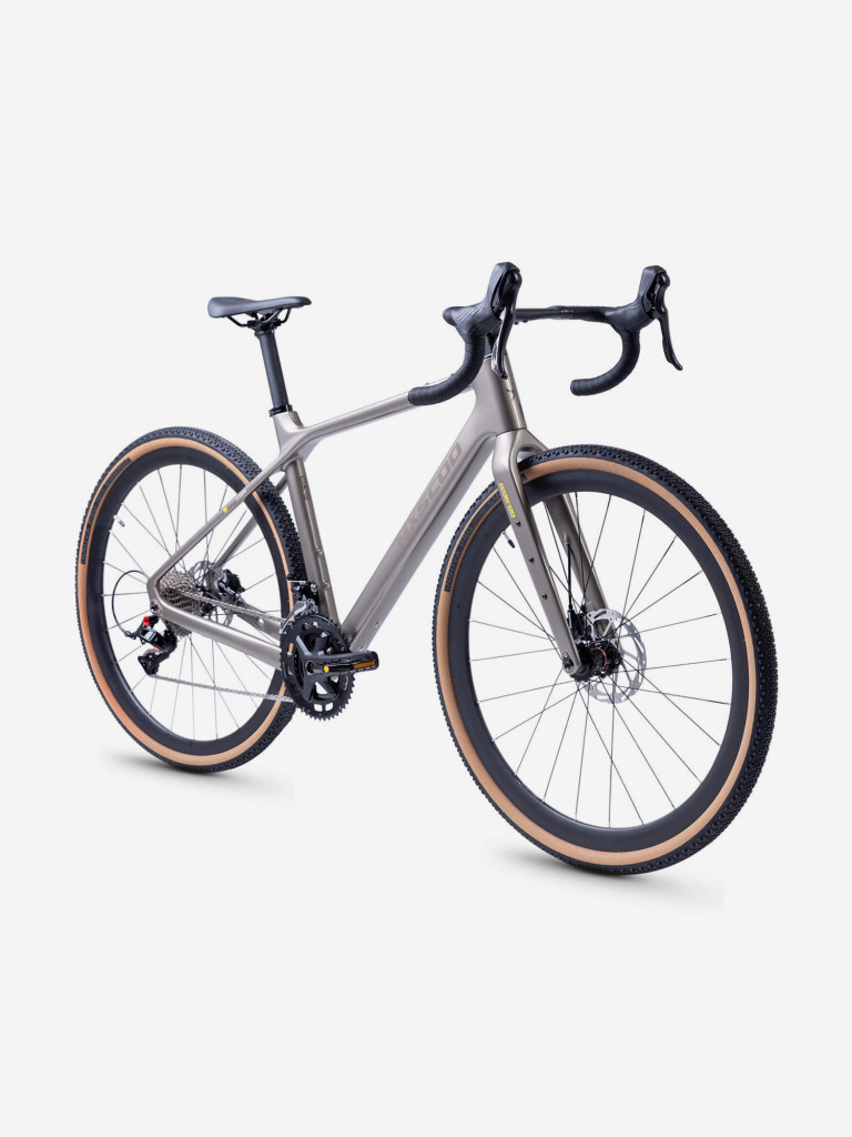 Велосипед Gravel MXSCOO 9BIKE 29'' G920 серый глянцевый, 2026