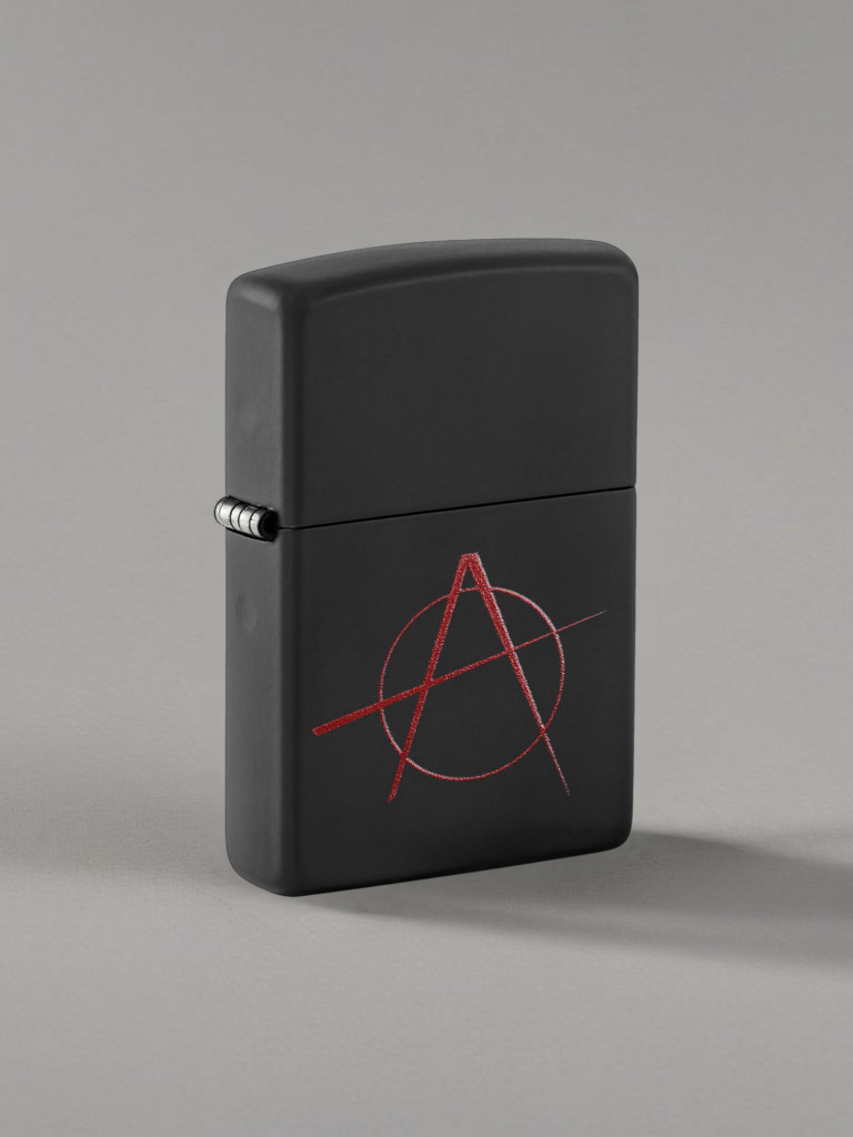 Зажигалка бензиновая ZIPPO 20842 Anarchy Symbol