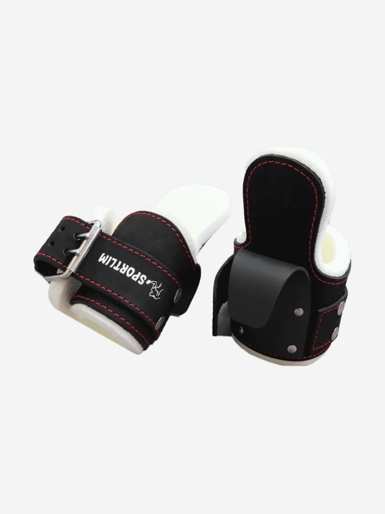 Крюки на ноги Sportlim WORKOUT SOS-0364, черный, (до 80 кг)