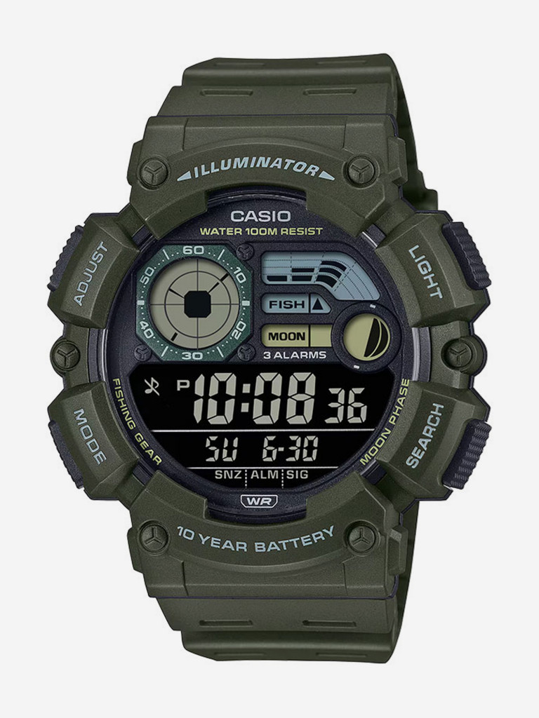 Спортивные часы CASIO ILLUMINATOR WS-1500H-3B