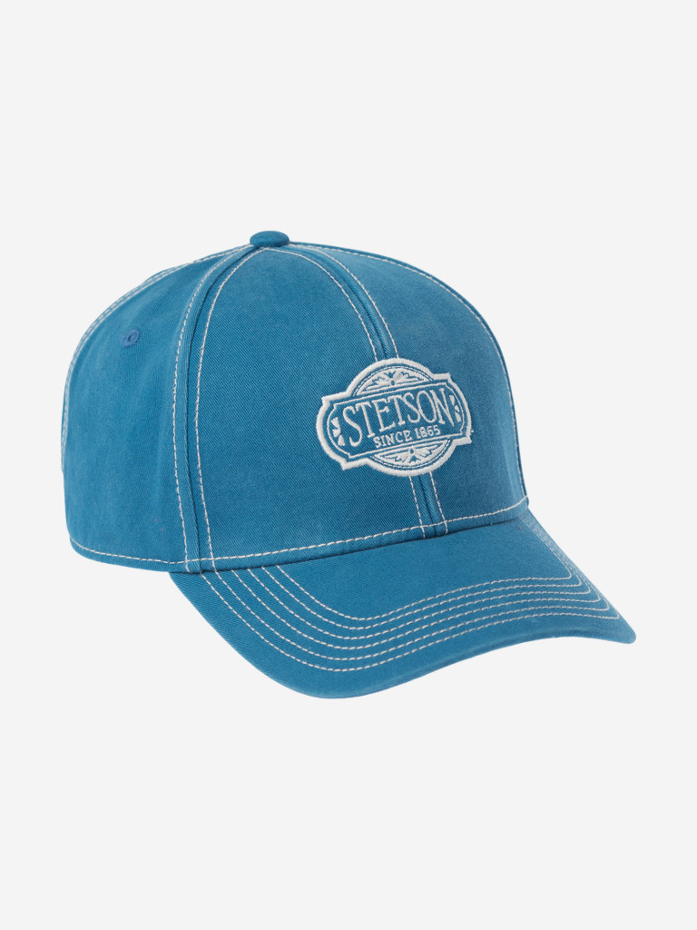 Бейсболка STETSON 7721177 BASEBALL CAP VINTAGE (голубой)