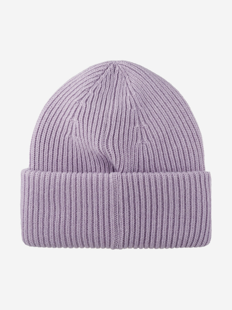Шапка с отворотом STETSON 8599382 BEANIE WOOL (фиолетовый)