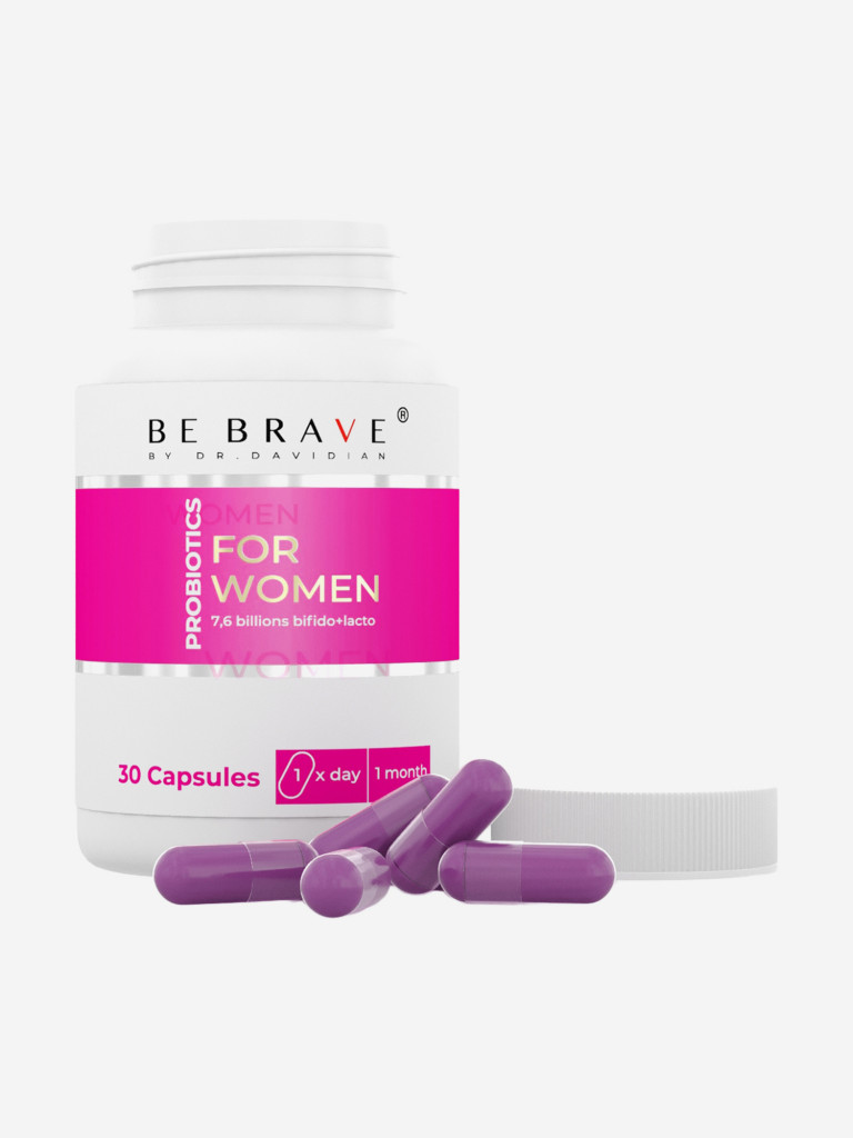 Пробиотики BE BRAVE для женщин, 30 шт