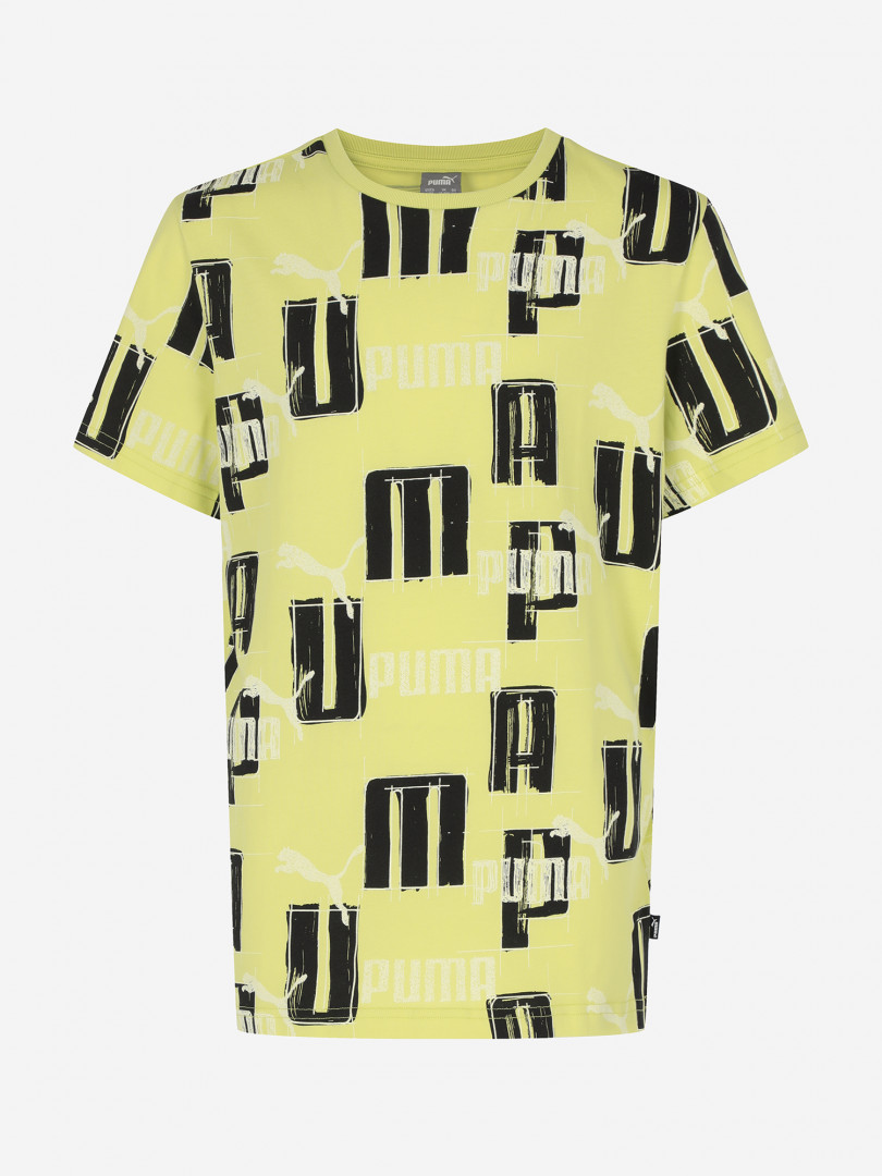 Футболка для мальчиков PUMA Ess Logo Lab Желтый 1439₽