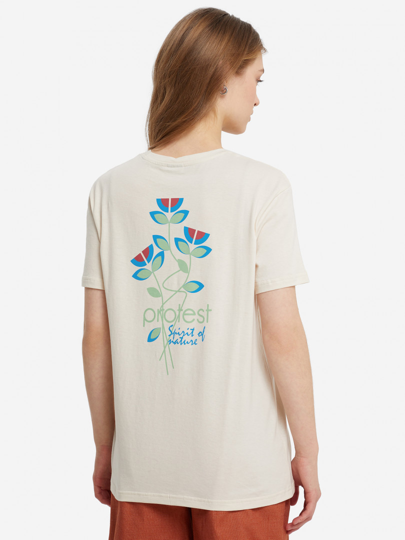 Футболка женская Protest 29954390299 Бежевый, размер 48,46,42,44,50, фото 2